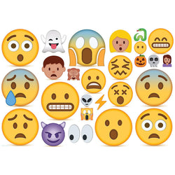 Fear Emoji 100 Piece Jigsaw Puzzle Eurographics (ONLINE ORDER ONLY)