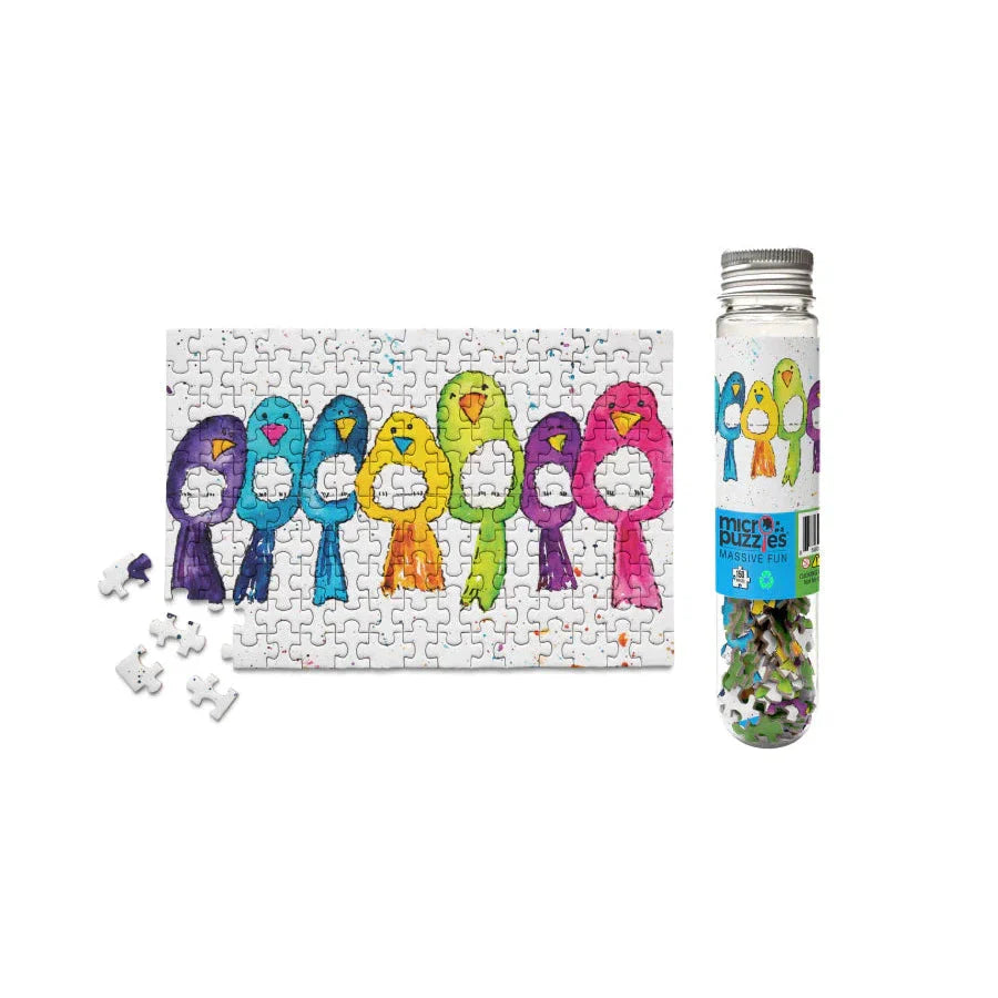Feathers & Fluff 150 Piece Mini Jigsaw Puzzle Micro Puzzles (ONLINE ORDER ONLY)