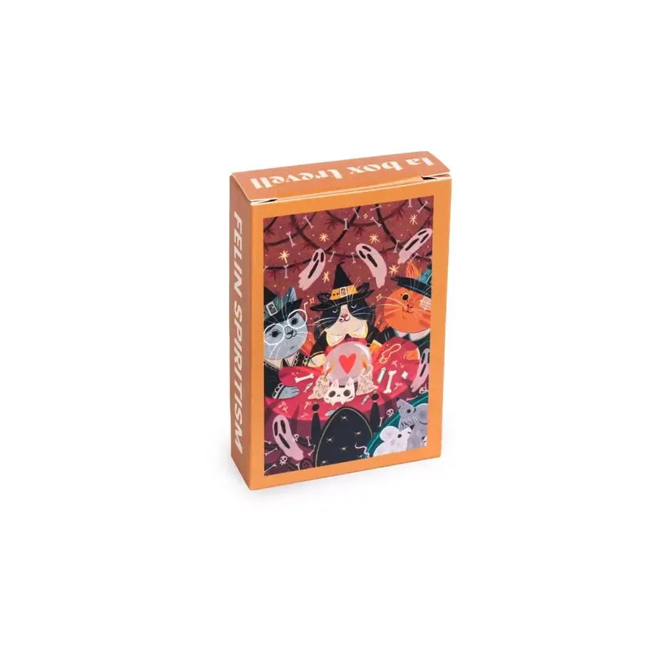 Feline Spiritism 99 Piece Mini Jigsaw Puzzle Trevell (ONLINE ORDER ONLY)