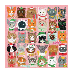 Festive Furballs 500 Piece Jigsaw Puzzle Galison (ONLINE ORDER ONLY)
