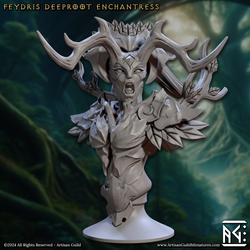 3D Printed Artisan Guild Barkwraith Spriggans Busts 28mm 32mm (Online Only)
