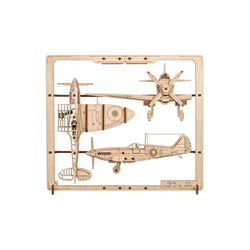 Fighter Aircraft 2.5D Wood Model Kit UGEARS (ONLINE ORDER ONLY)