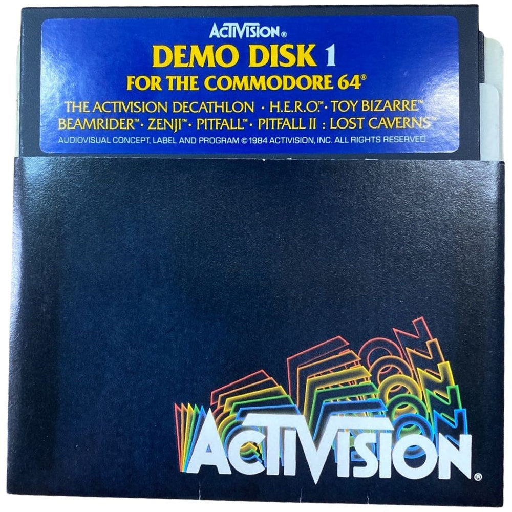 Activision Demo Disc 1 - Commodore 64 (Online Order Only)