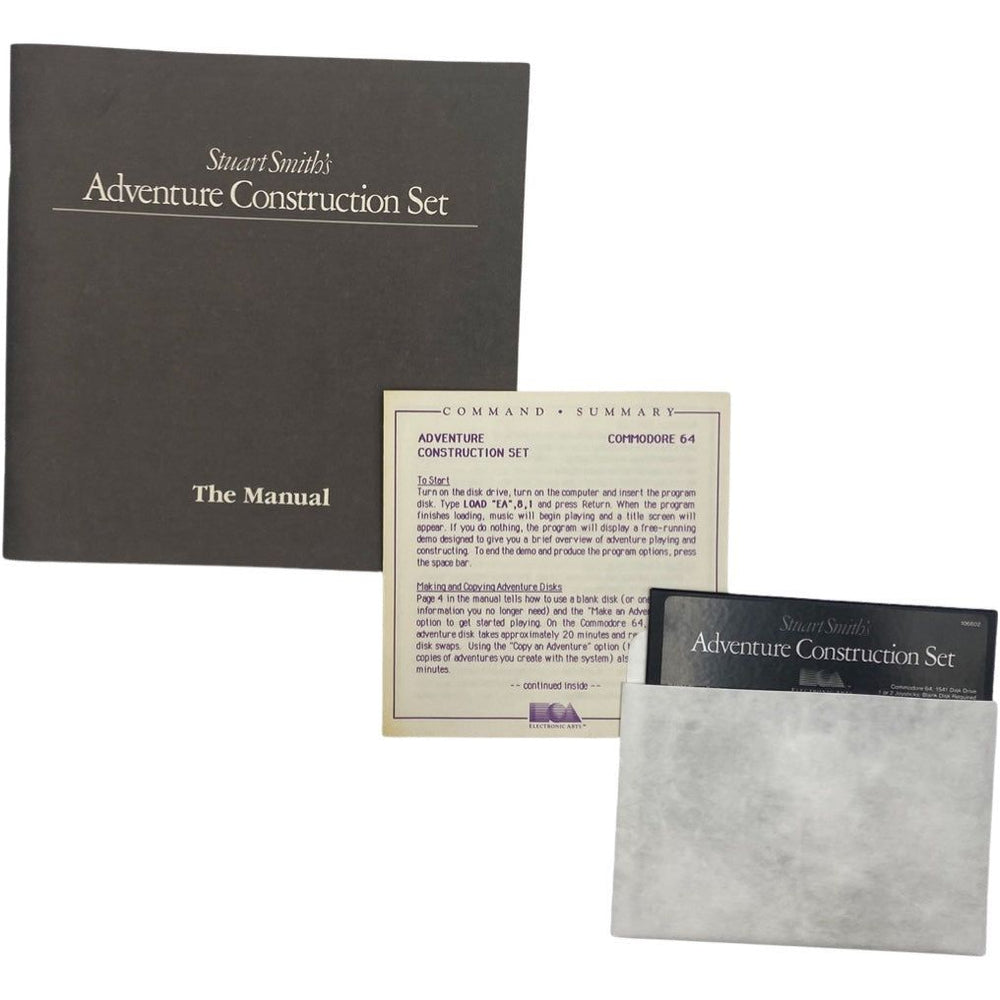 Adventure Construction Set - Commodore 64 (Online Order Only)