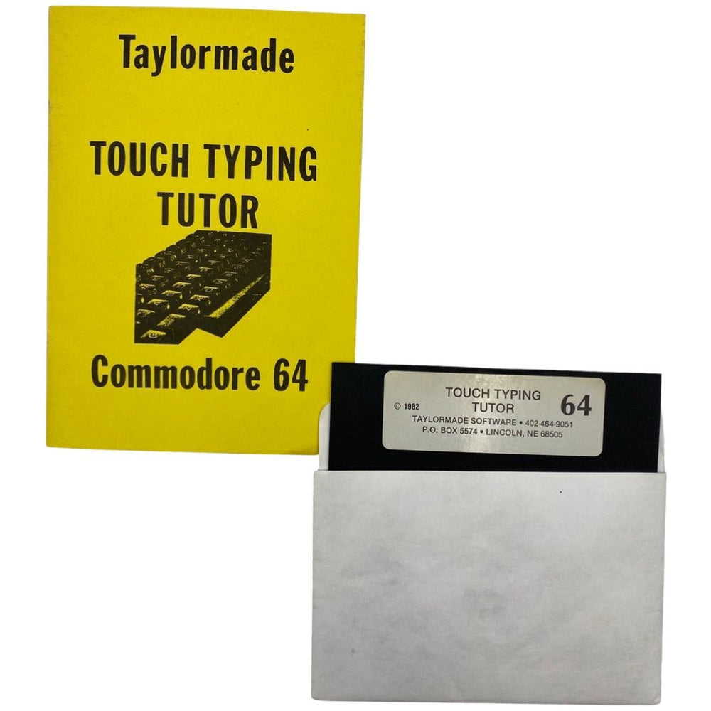 Taylormade Touch Typing Tutor - Commodore 64 (Online Order Only)