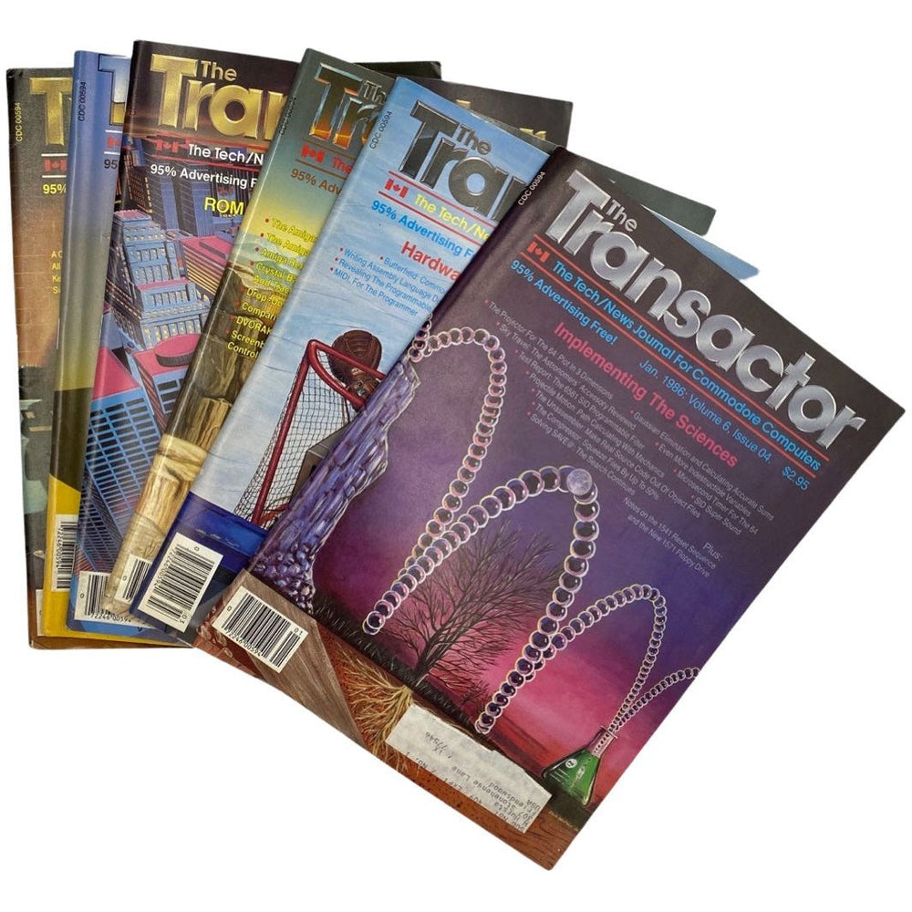 The Transactor Magazine -1986 - Commodore News/Tech Journal (Online Order Only)