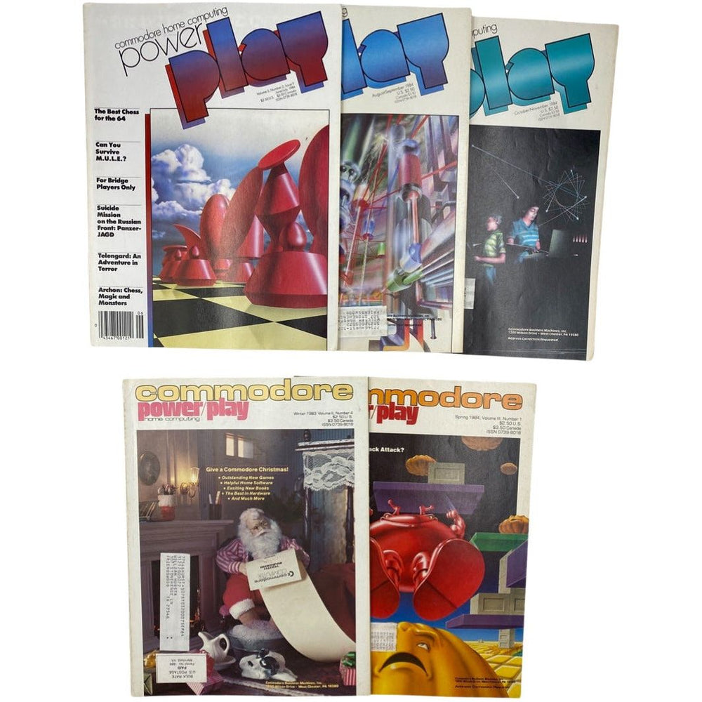 Commodore Power / Play Home Computing Magazine(s) 1983/1984 (Online Order Only)