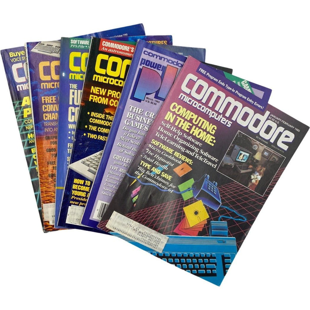 Commodore Microcomputer Magazine (1985) (Online Order Only)