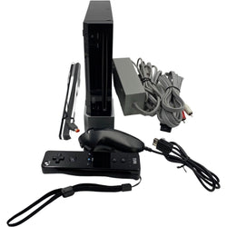 Black Nintendo Wii System - Wii (Online Order Only)