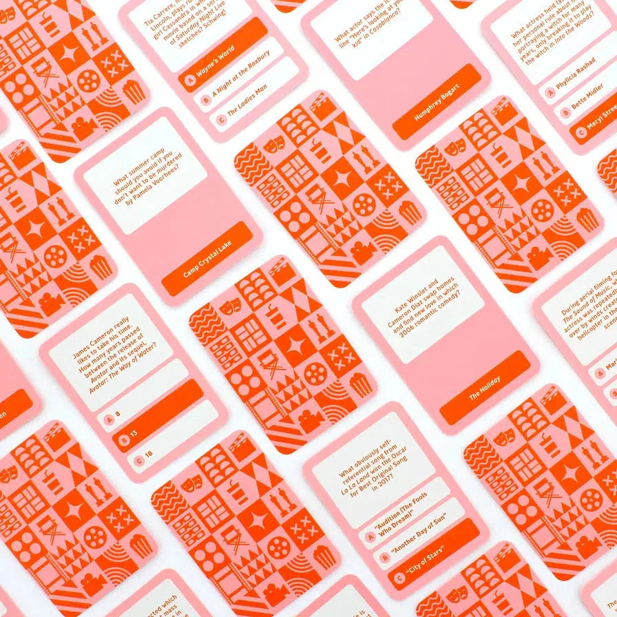 Film Fanatic Trivia Card Game Ginger Fox (ONLINE ORDER ONLY)