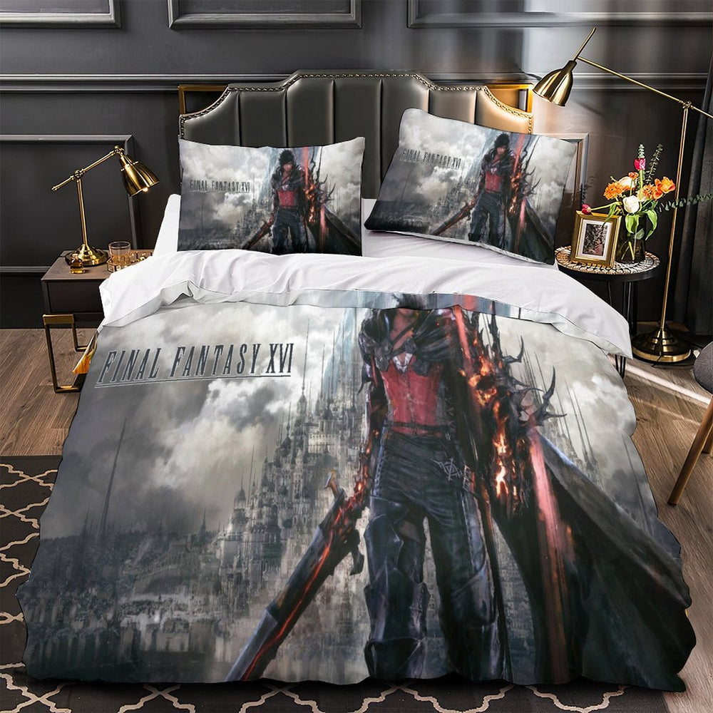 Final Fantasy Bedding Set Pattern Quilt Cover Without Filler (Online Order Only)