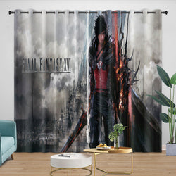 Final Fantasy Curtains Blackout Window Drapes Room Decoration (Online Order Only)
