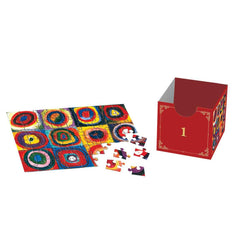 Fine Art Christmas Advent Calendar - 24 Set of 50 Piece Mini Jigsaw Puzzles Eurographics (ONLINE ORDER ONLY)