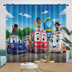 Firebuds Curtains Blackout Window Drapes (Online Order Only)