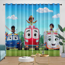 Firebuds Curtains Blackout Window Drapes (Online Order Only)
