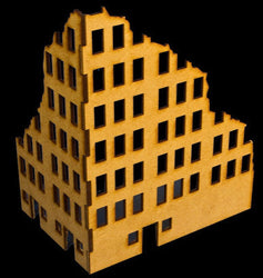 Ruined City Building 2 (MDF) - 15MMDF002 (Online Order Only)