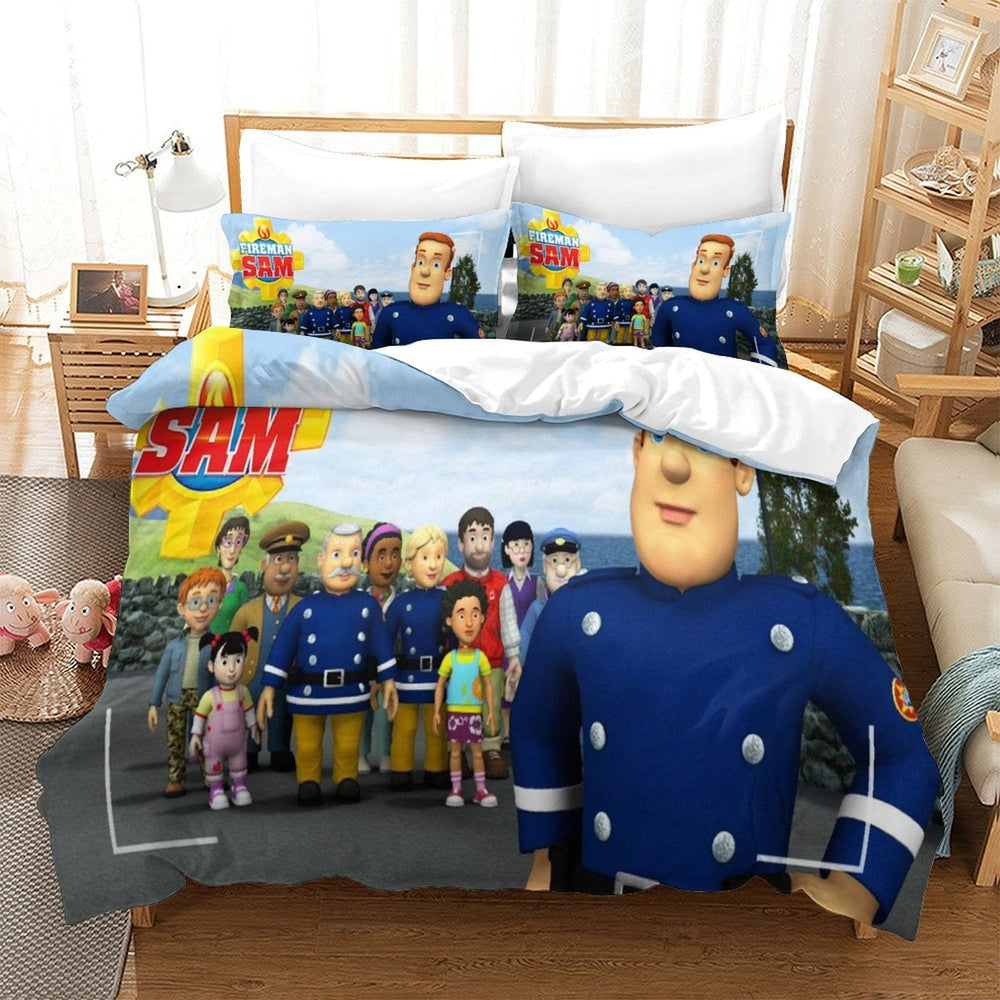 Fireman Sam Bedding Set Duvet Cover Without Filler (Online Order Only)