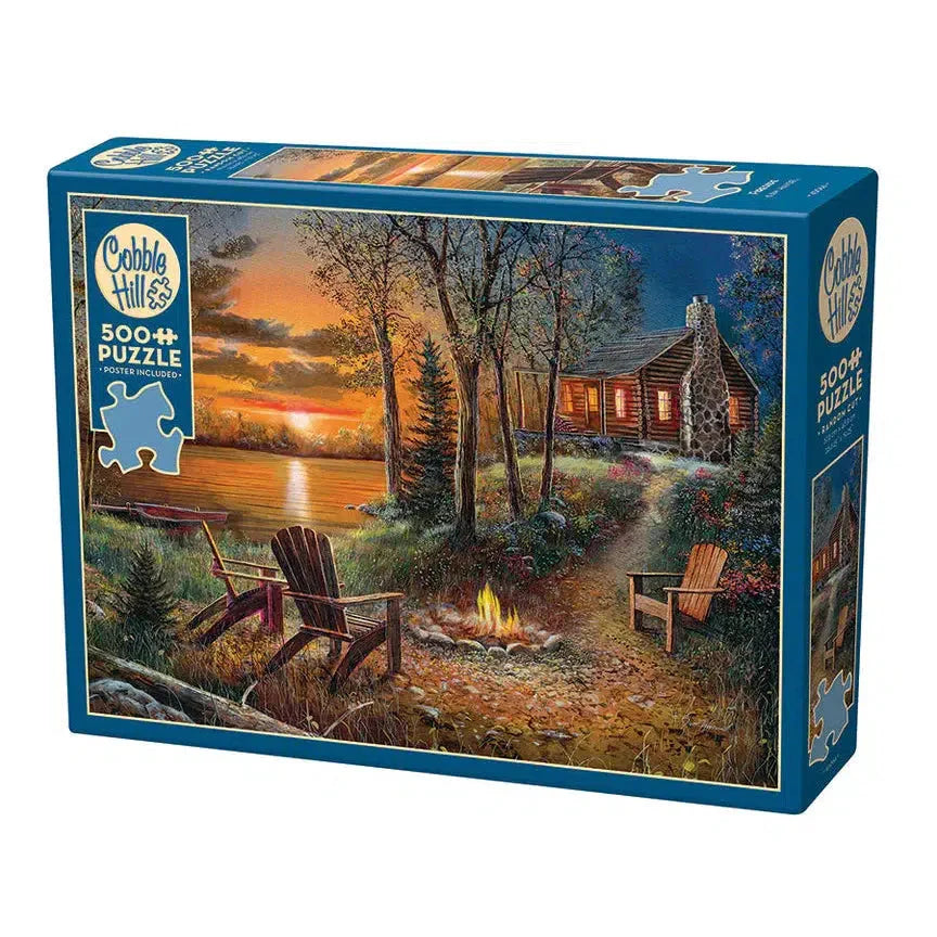 Fireside 500 Piece Jigsaw Puzzle Cobble Hill (ONLINE ORDER ONLY)