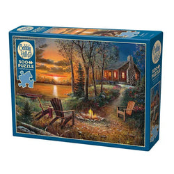 Fireside 500 Piece Jigsaw Puzzle Cobble Hill (ONLINE ORDER ONLY)