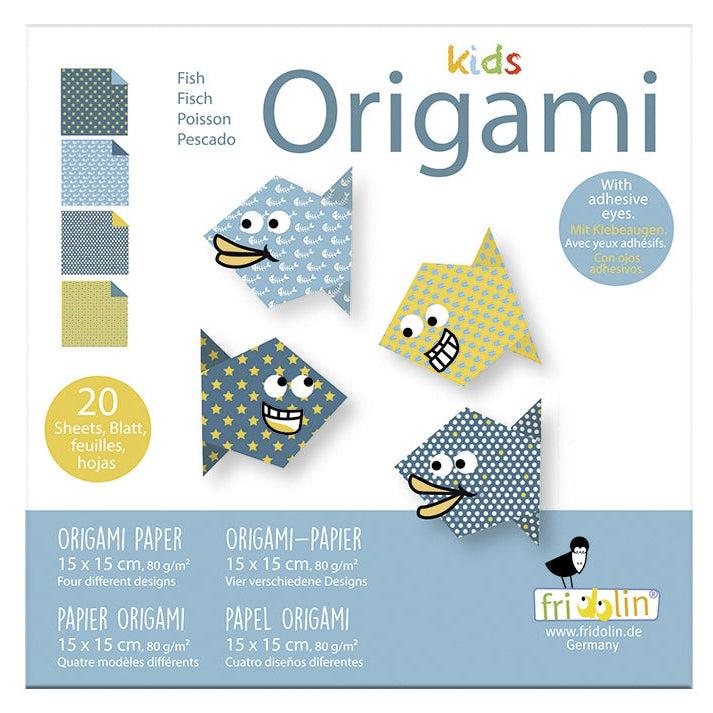Fish Kids Origami Kit Fridolin (ONLINE ORDER ONLY)