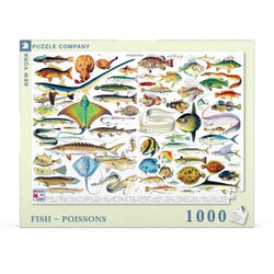Fish ~ Poissons 1000 Piece Jigsaw Puzzle NYPC (ONLINE ORDER ONLY)