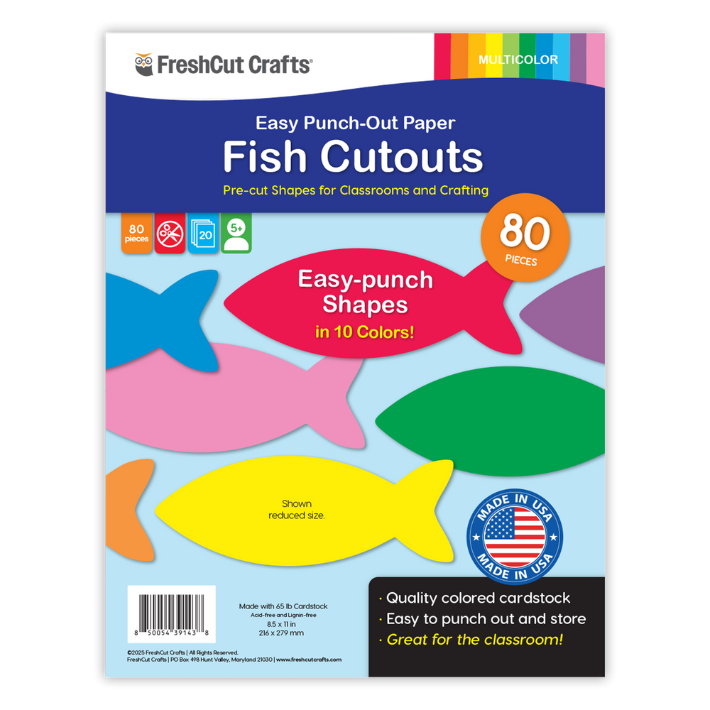 Fish Cutouts (ONLINE ORDER ONLY)