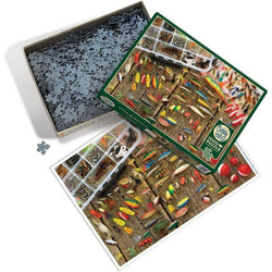 Fishing Lures 1000 Piece Jigsaw Puzzle Cobble Hill (ONLINE ORDER ONLY)