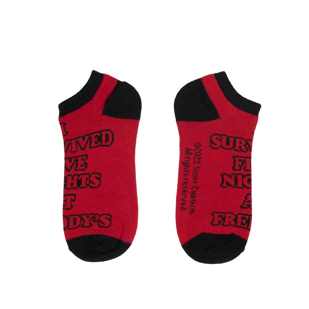 Five Nights at Freddy's Fazbear Band 5 Pair Ankle Socks (Online Order Only)