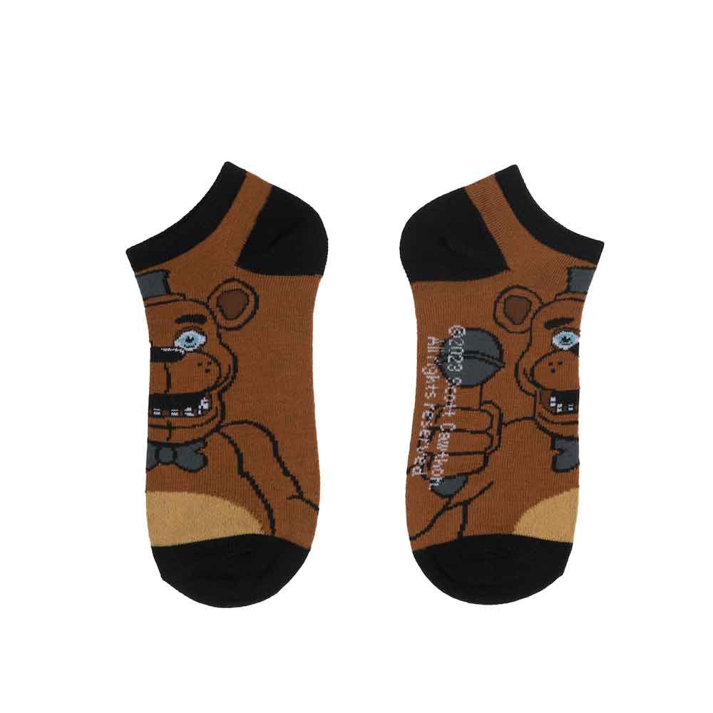 Five Nights at Freddy's Fazbear Band 5 Pair Ankle Socks (Online Order Only)