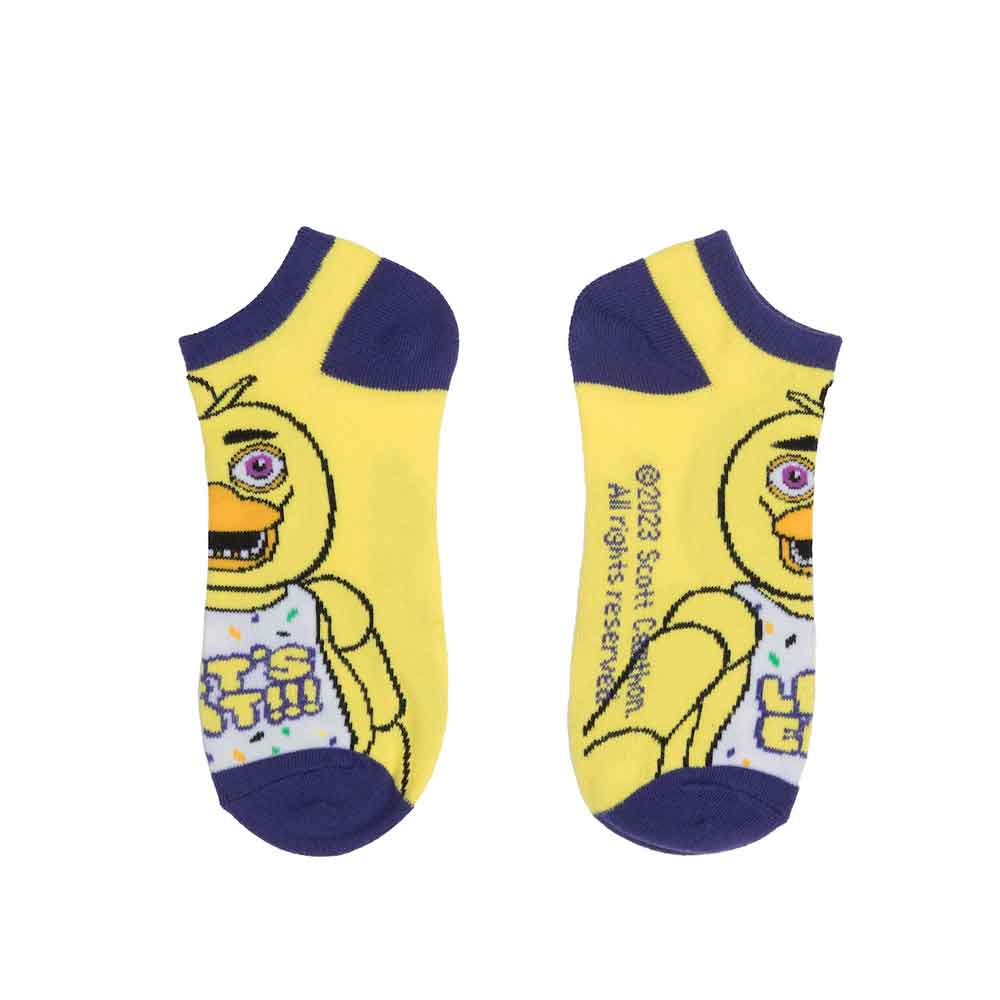 Five Nights at Freddy's Fazbear Band 5 Pair Ankle Socks (Online Order Only)