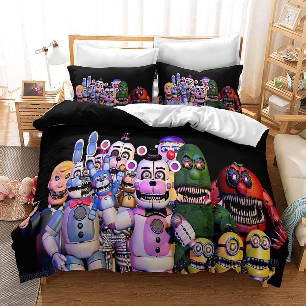 Five Nights at Freddy's Bedding Set Duvet Covers Without Filler (Online Order Only)
