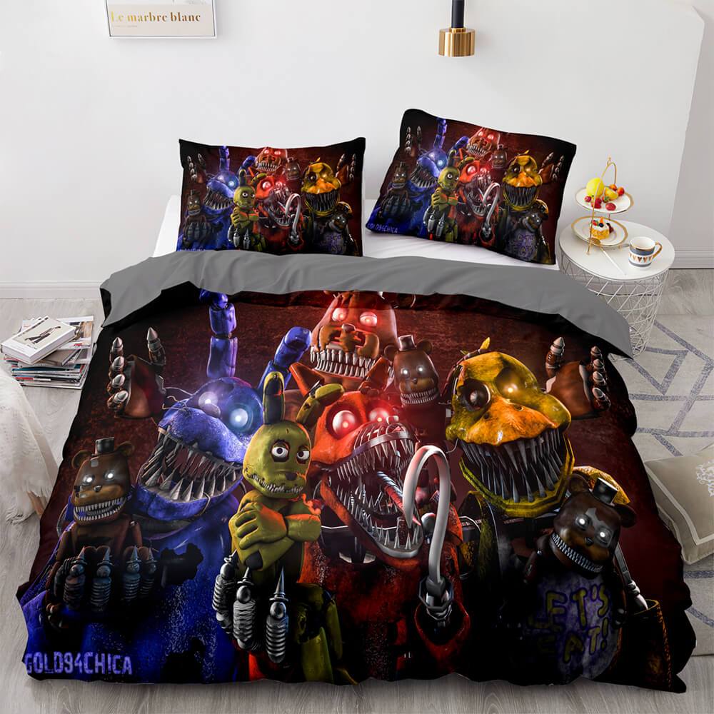 Five Nights at Freddy's Bedding Set Duvet Covers Bed Sets (Online Order Only)