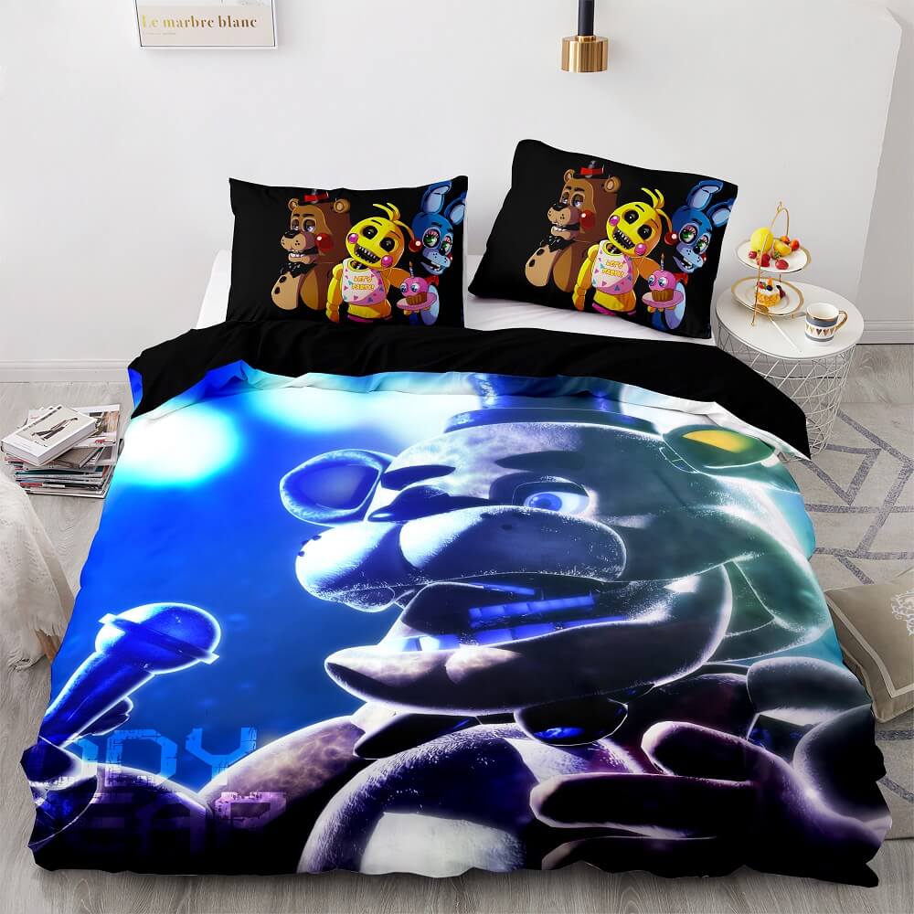 Game Five Nights at Freddy's Bedding Sets Pattern Quilt Covers (Online Order Only)