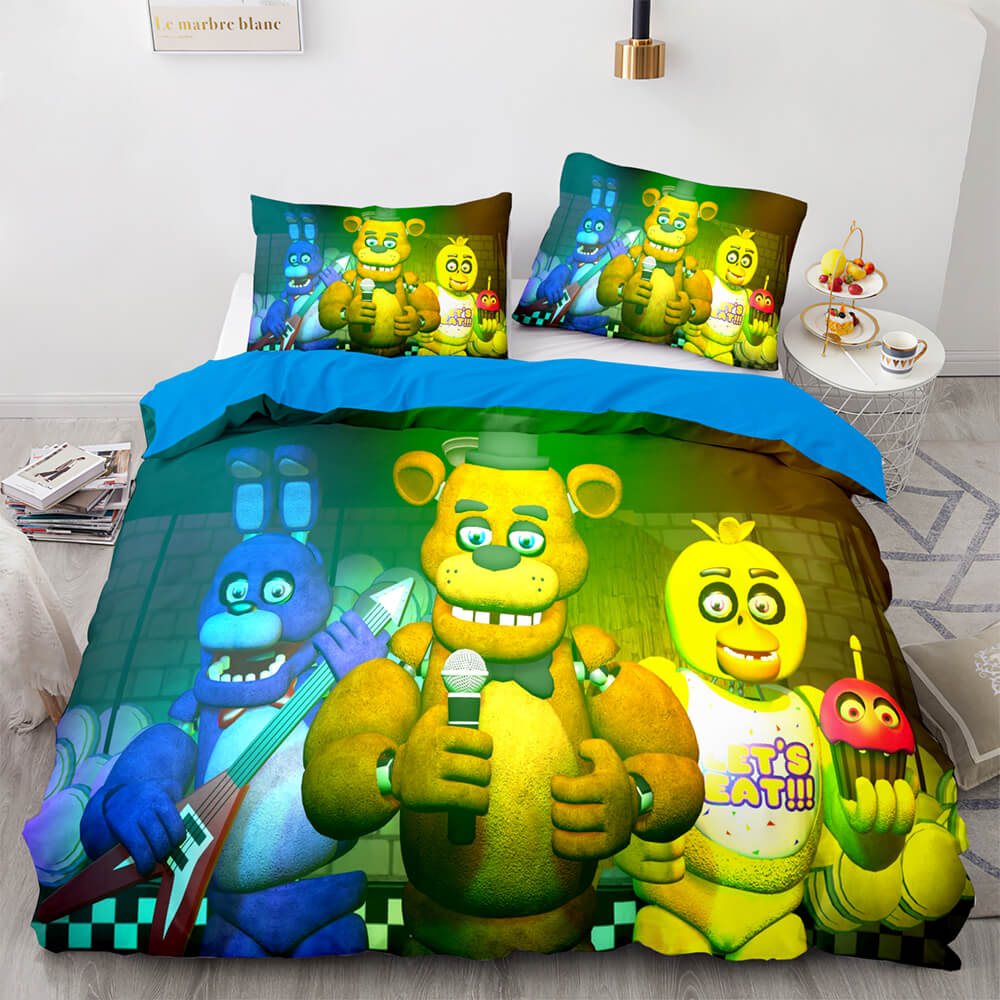 Game Five Nights at Freddy's Bedding Sets Pattern Quilt Covers (Online Order Only)