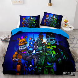 Five Nights at Freddy's Bedding Set Duvet Covers Bed Sets (Online Order Only)