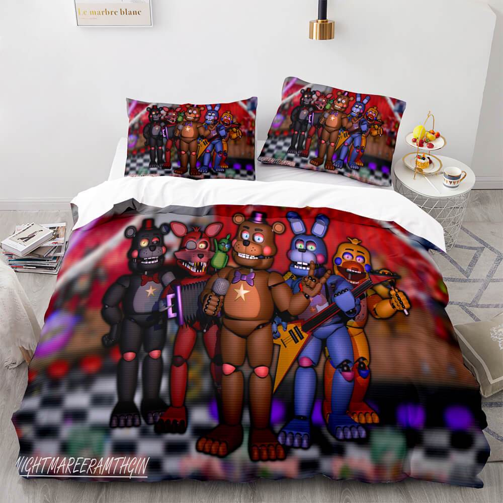 Five Nights at Freddy's Bedding Set Pattern Duvet Covers (Online Order Only)