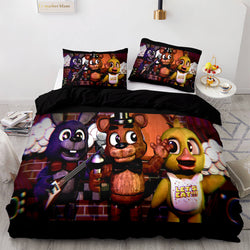 Five Nights at Freddy's Cosplay Bedding Sets Quilt Covers Without Filler (Online Order Only)