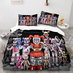 Five Nights at Freddy's Cosplay Bedding Sets Quilt Covers Without Filler (Online Order Only)