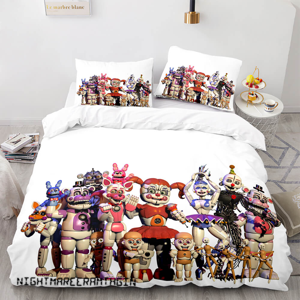 Five Nights at Freddy's Cosplay Bedding Sets Quilt Covers Without Filler (Online Order Only)