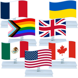 Flag Bobbles (ONLINE ORDER ONLY)