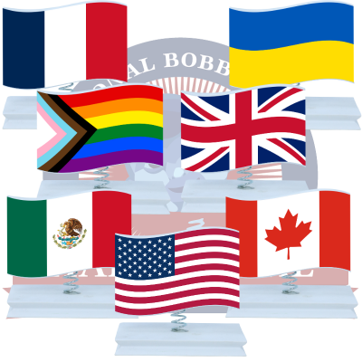 Flag Bobbles (ONLINE ORDER ONLY)