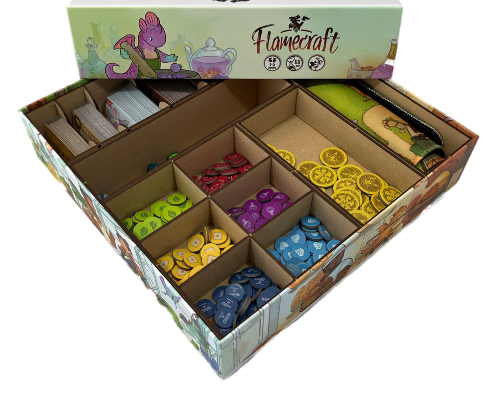 Flamecraft Board Game Organizer Insert (ONLINE ORDER ONLY)