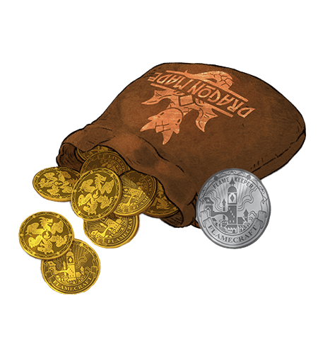 Flamecraft: Metal Coins (ONLINE ORDER ONLY)
