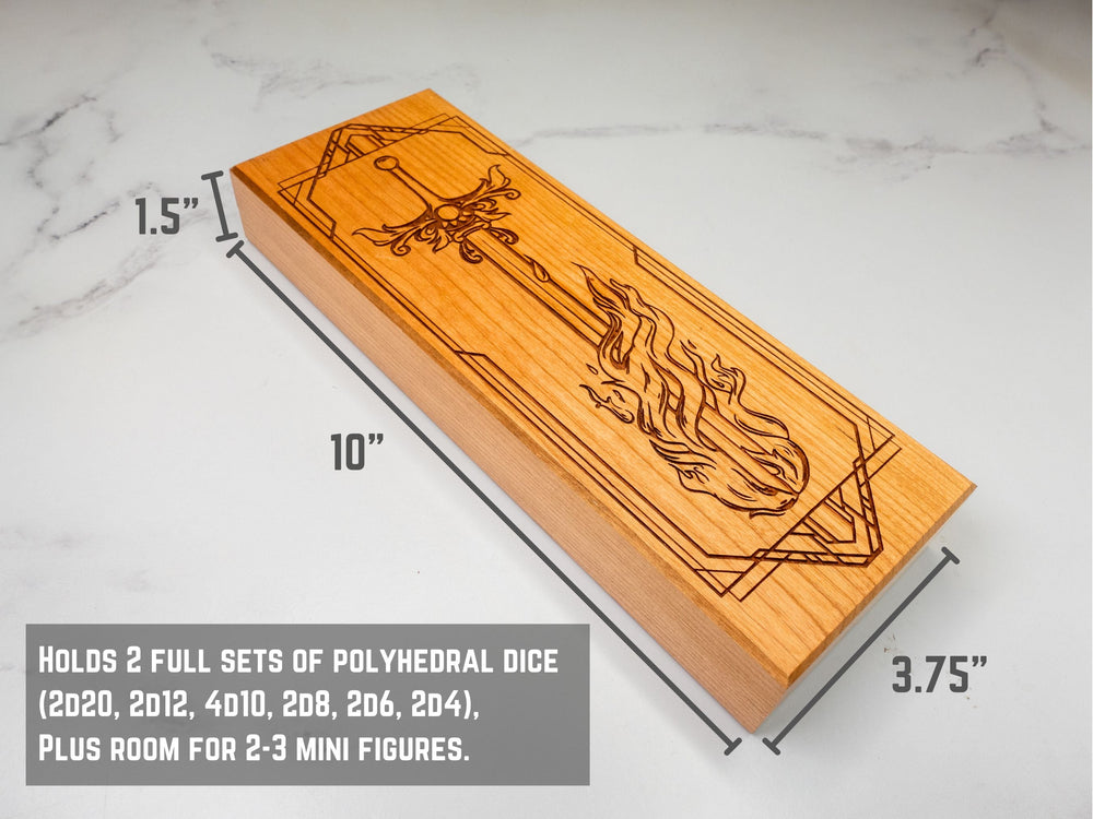 Flaming Sword | Dual Hex Vault (ONLINE ORDER ONLY)