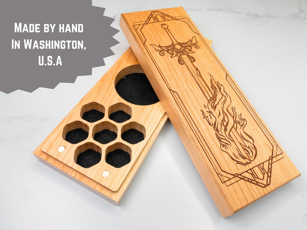 Flaming Sword | Dual Hex Vault (ONLINE ORDER ONLY)