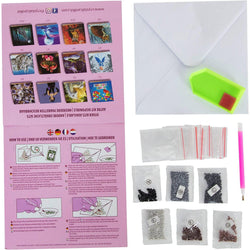 Flamingos Crystal Art Card Kit Craft Buddy (ONLINE ORDER ONLY)