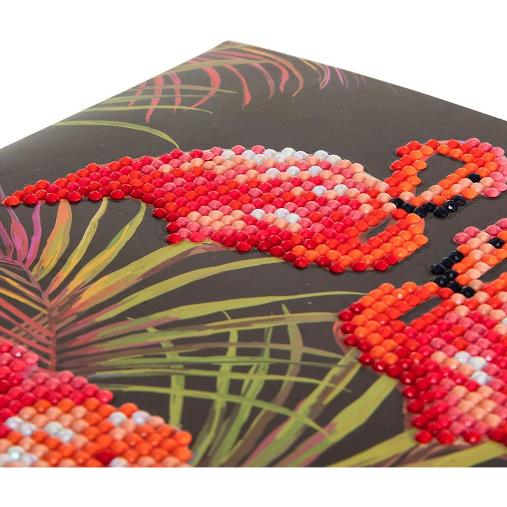 Flamingos Crystal Art Card Kit Craft Buddy (ONLINE ORDER ONLY)