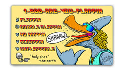 1-800-ARE-YOU-FLAPPIN Playmat (ONLINE ORDER ONLY)