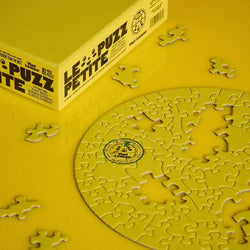 Flat Lemon 81 Piece Round Jigsaw Puzzle Le Puzz