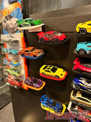 Floating Shelf for Hot Wheels or 1:64 Vehicles | Space-saving wall mount for Matchbox or Hot Wheels Display | Command strip included (ONLINE ORDER ONLY)